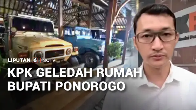 KPK Geledah Rumah Bupati Ponorogo