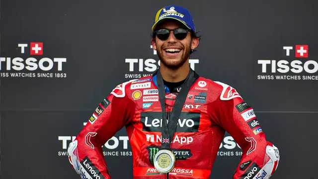 Kuasai Sprint Race MotoGP Inggris, Enea Bastianini Naik Posisi Klasemen Sementara