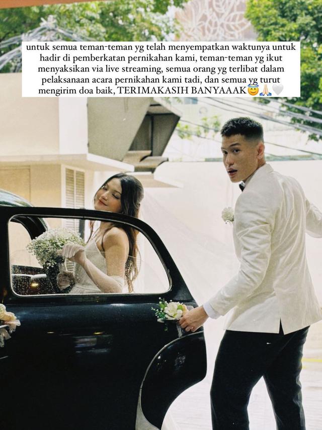 Selamat, Julian Jacob Sah Menikah dengan Mirriam Eka