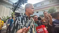 Bakal calon presiden (Bacapres) dari PDI Perjuangan (PDIP) Ganjar Pranowo di Kompleks Istana Kepresidenan Jakarta, Kamis (31/8/2023). (Foto: Lizsa Egeham/Liputan6.com).