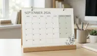 Kalender September 2026 Lengkap Tanggal Merah & Cuti Bersama
