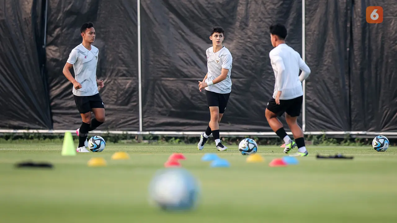 Timnas Indonesia U-17 - Official Training Jelang Laga Kedua Grup A Piala Dunia U-17 2023 Menghadapi Panama