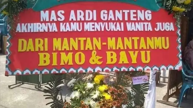 6 Tulisan Selamat Menikah Ini Nyeleneh Banget, Bikin Ngakak
