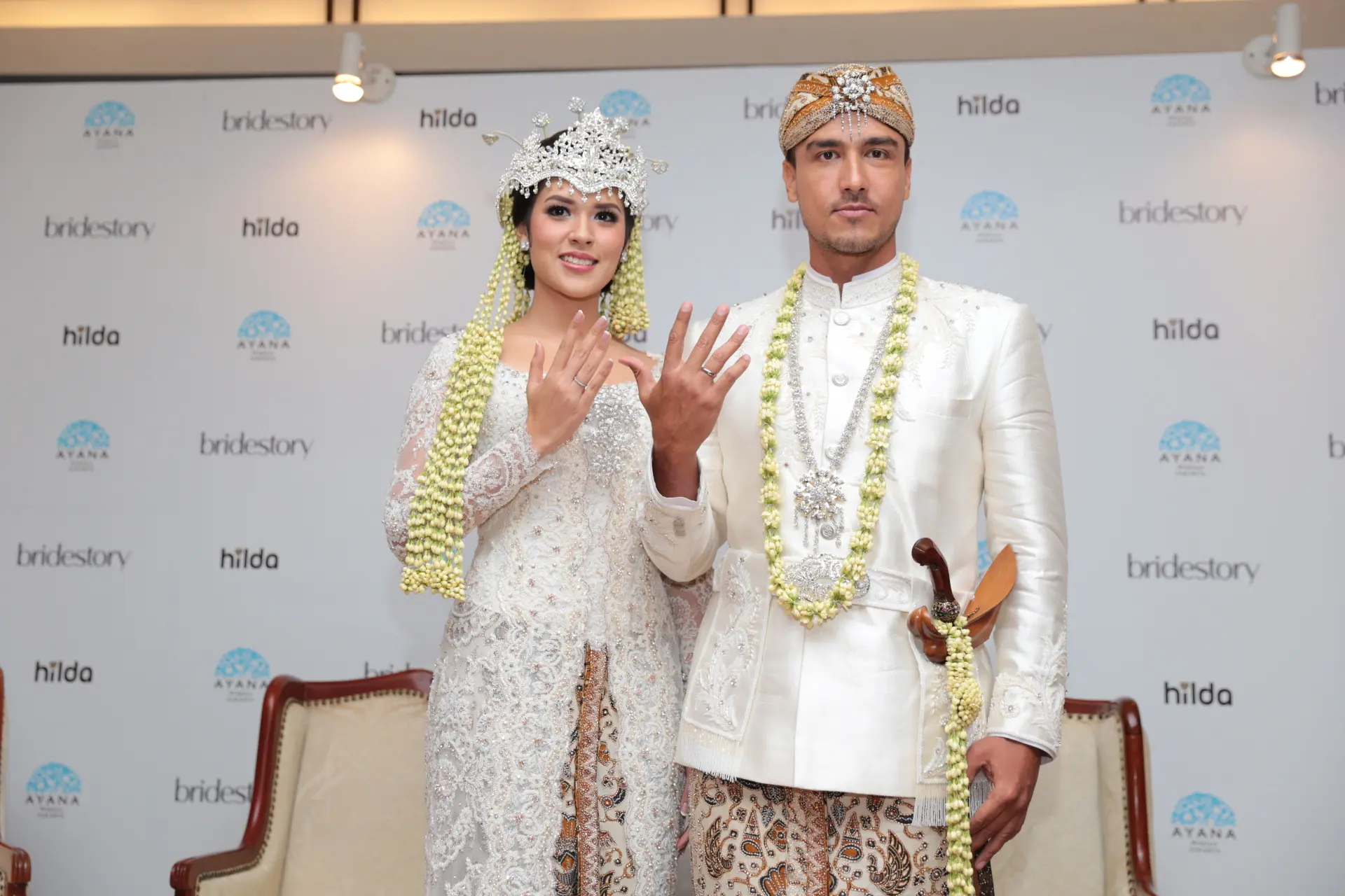 Preskon Pernikahan Raisa - Hamish Daud (Adrian Putra/Bintang.com)