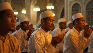 ilustrasi maulid nabi (created by AI)