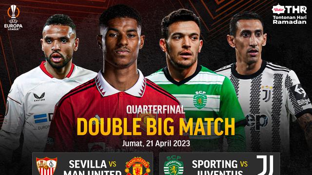 Link Live Streaming Big Match Liga Europa Babak 8 Besar Leg Kedua di Vidio