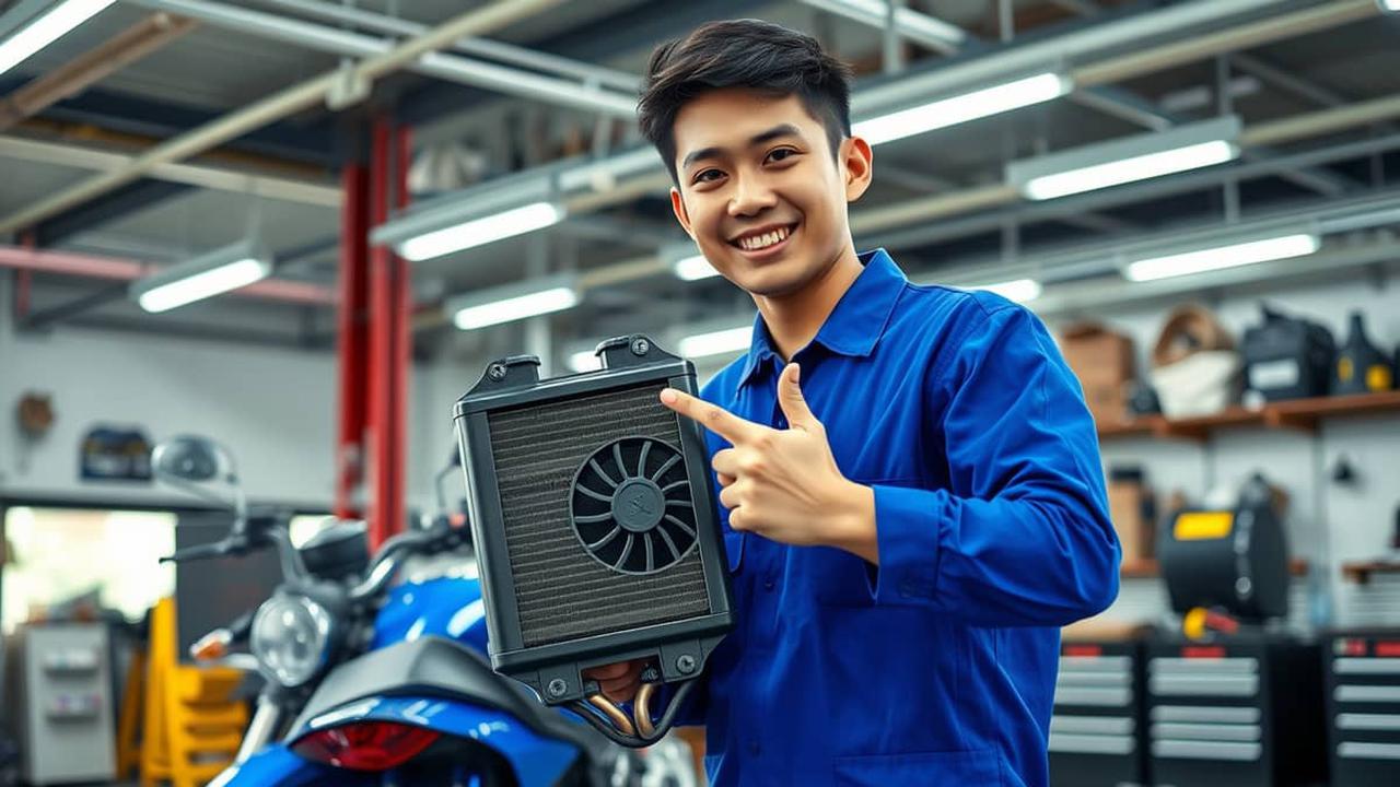 fungsi radiator motor