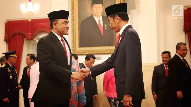 Jokowi lantik Kepala BNN  Irjen Heru Winarko