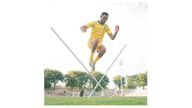 Gabung Persebaya, Ini 6 Potret Latihan Perdana Jose Wilkson