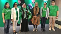 Konferensi pers program dan kerja sama antara Grab Indonesia-Komnas Perempuan di Cilandak, Jakarta Selatan, 15 Oktober 2019. (Liputan6.com/Asnida Riani)