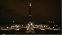 Berduka atas Teror Inggris, Lampu Menara Eiffel Dimatikan