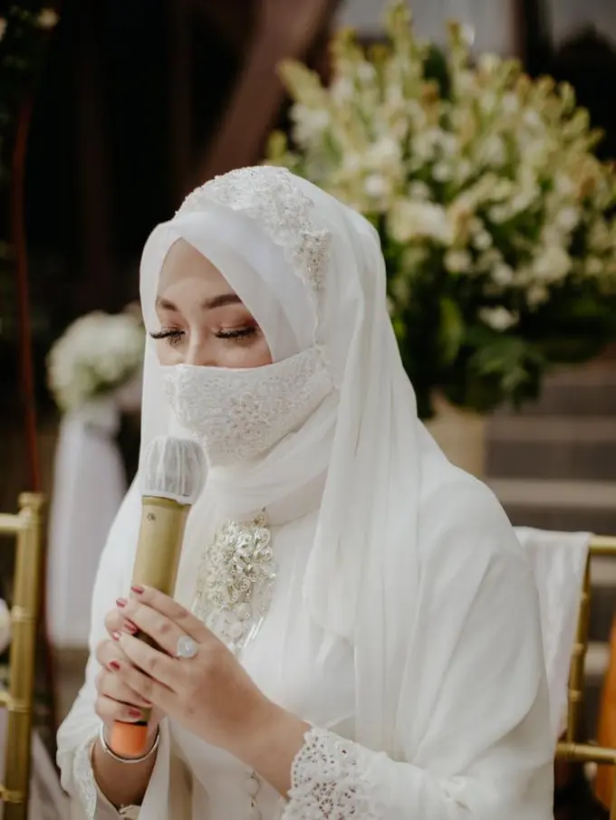 Foto Aya di Hari Pernikahan