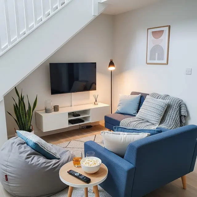 Rumah Sederhana 2 Lantai Minimalis dengan Area Netflix & Chill