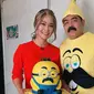 Potret Adam Suseno suami Inul Daratista cosplay jadi Minions. (Sumber: Instagram/inul.d)