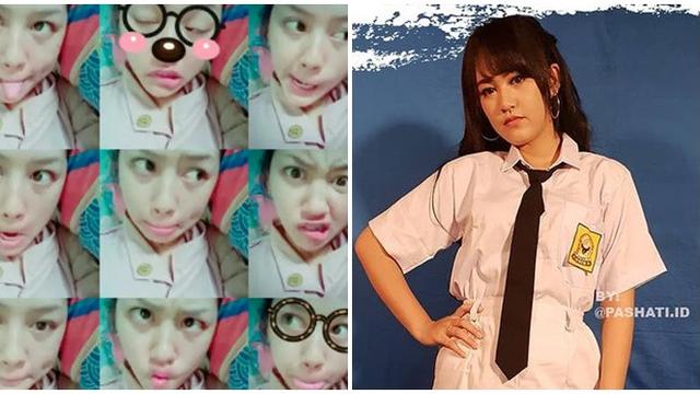 6 Potret Dulu Vs Kini Happy Asmara Pakai Seragam SMA, Pesonanya Tak Luntur