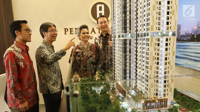 PHOTO: Bangun Apartemen Permata Hijau Suites Bidik Profesional Muda