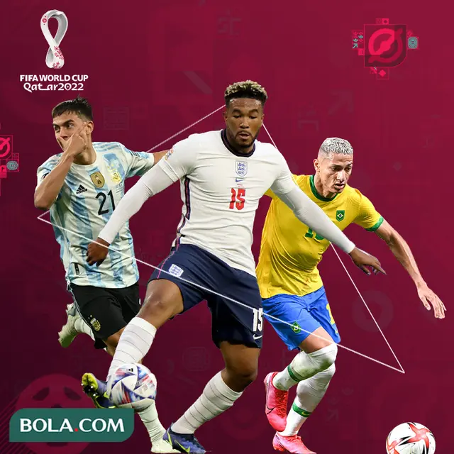 Piala Dunia - Paulo Dybala, Reece James, Richarlison