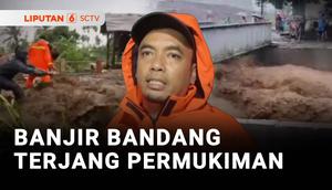 Banjir bandang menerjang Bondowoso dan Jember, Jawa Timur. Meluapnya sungai yang begitu cepat memicu kepanikan warga di bantaran sungai.
