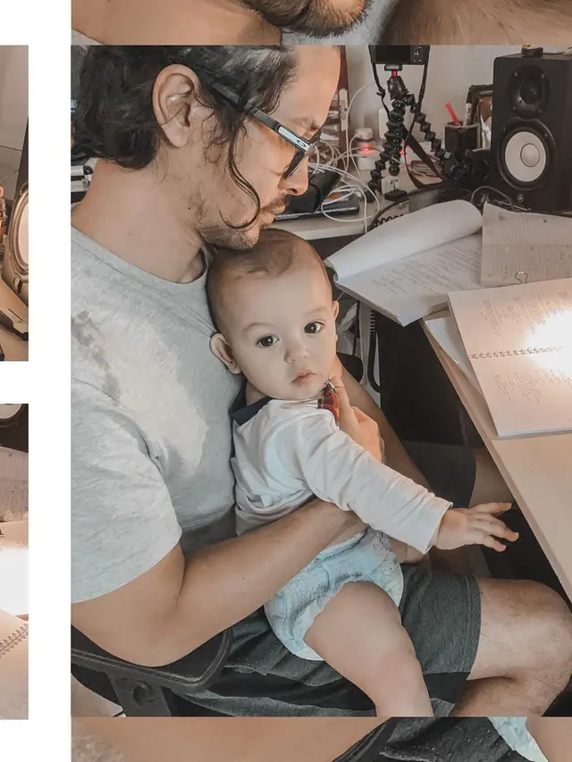 Kebobolan Hamil Anak Kedua, Ini 7 Potret Kimberly Ryder dan Suami Momong Anak