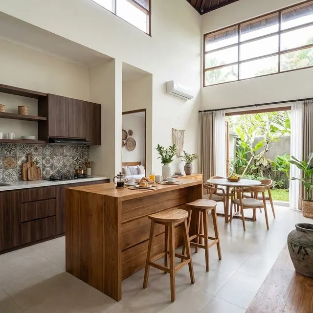 Rumah Kecil Tanpa Banyak Dinding