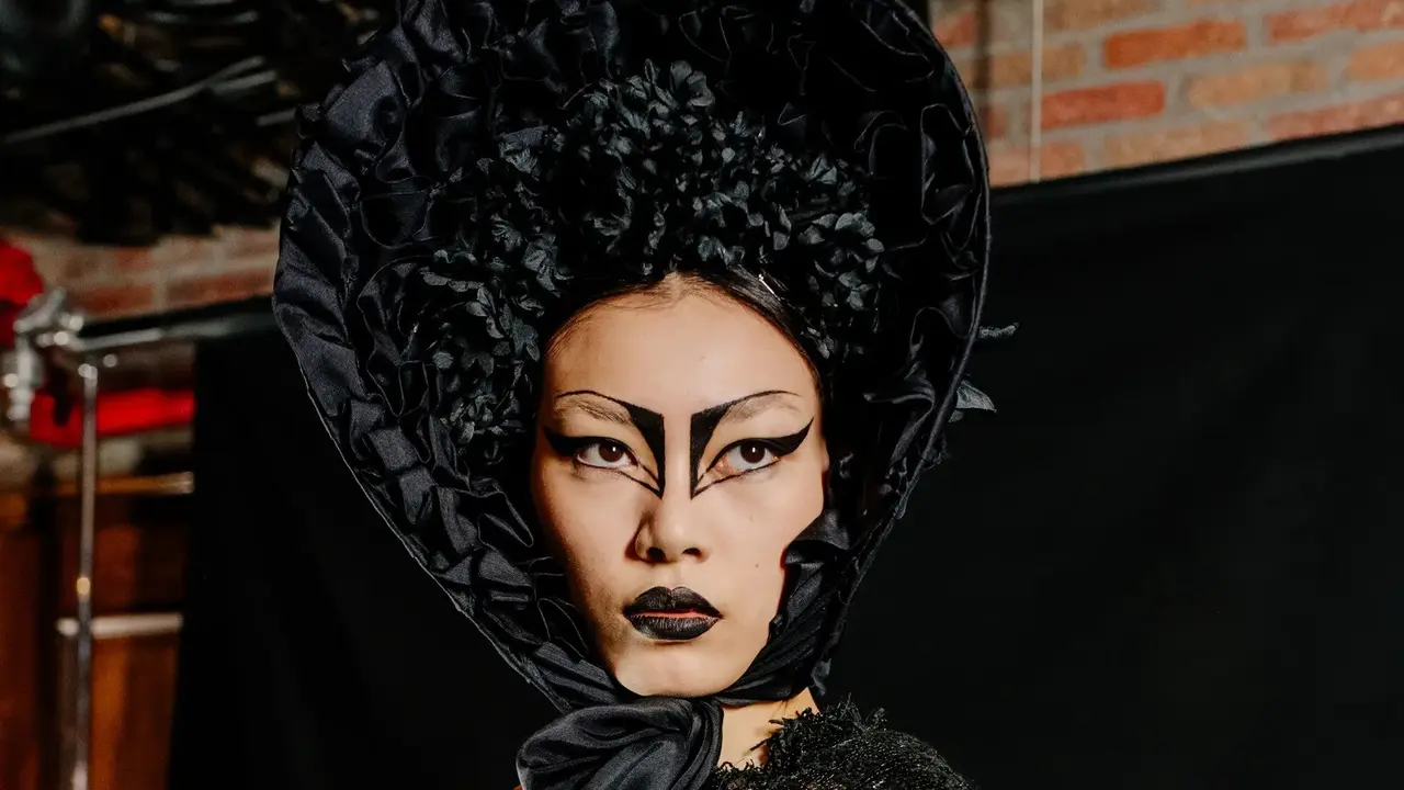 Model di show Rodarte NYFW