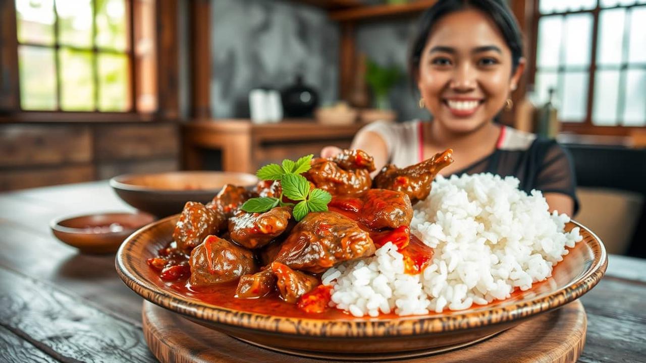 resep ati ampela balado