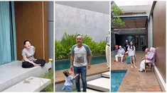Sudah memakai alat kontrasepsi IUD, Kesha tentunya tak menduga jika ia hamil anak ketiga. Kesha Ratuliu memang ingin menunda kehamilan ketiganya sampai usia anak keduanya, Aisha, lebih besar, namun takdir berkata lain. Ini adalah reaksi Mona Ratulis dan Indra Brasco ketika mengetahui kabar Kesha hamil. Ekspresi kejut tak percaya terlihat jelas di wajah Mona dan Indra Brasco. (Liputan6.com/IG/@kesharatuliu05)