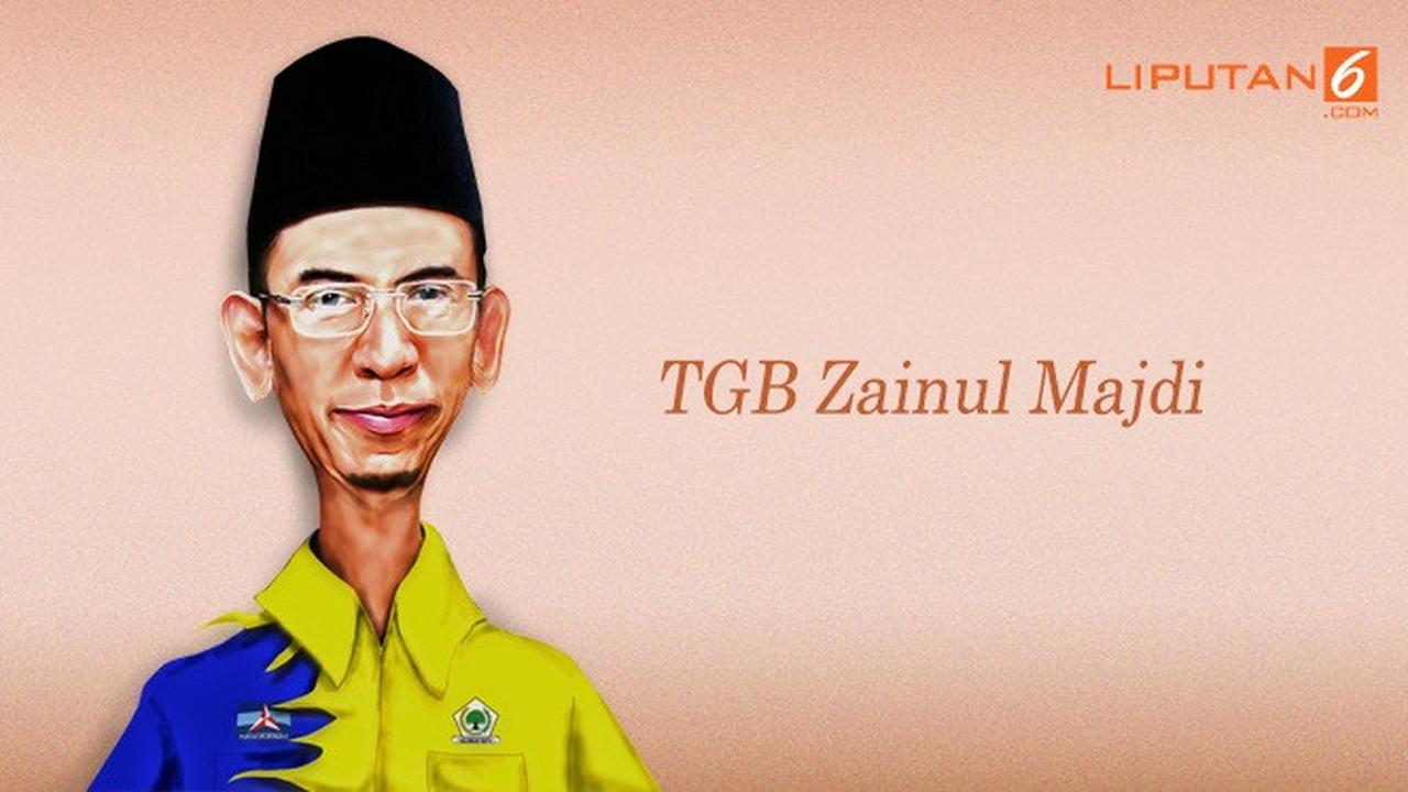Banner Infografis Jejak Politik TGB Zainul Majdi
