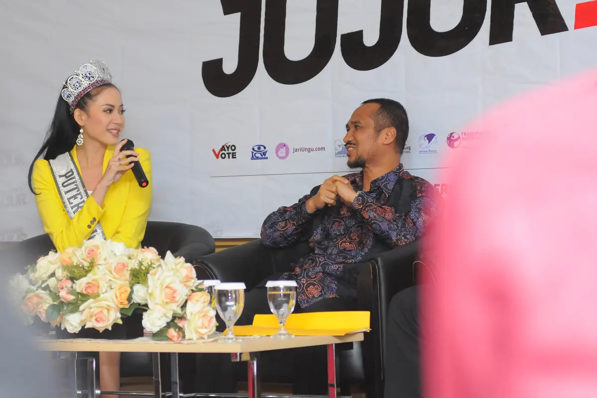 [FOTO] Putri Indonesia Dipanggil KPK?
