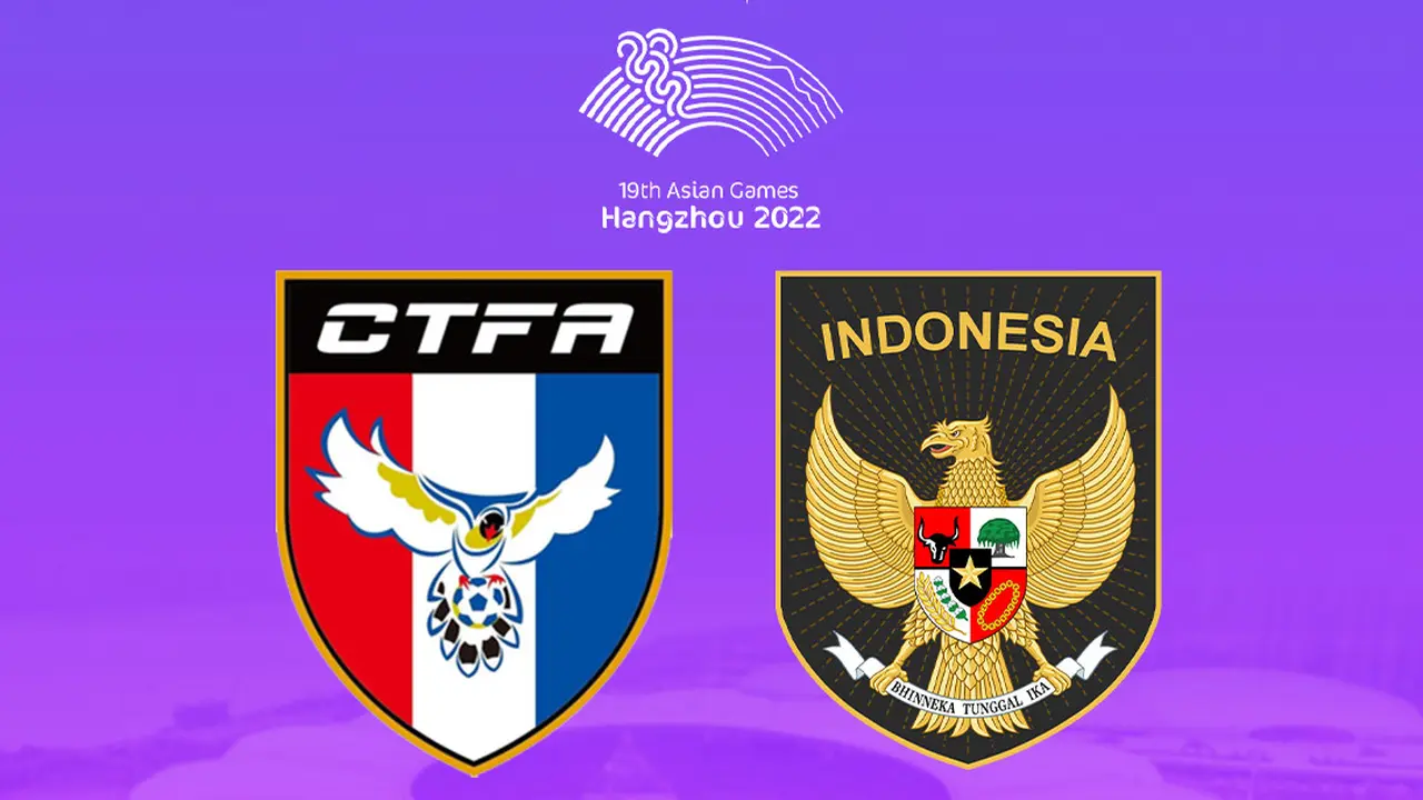 Asian Games - Chinese Taipei Vs Timnas Indonesia U-24