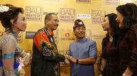 Menteri Pariwisata Arief Yahya di CGV Grand Indonesia saat pemutaran Film Bali: Beats Paradise.