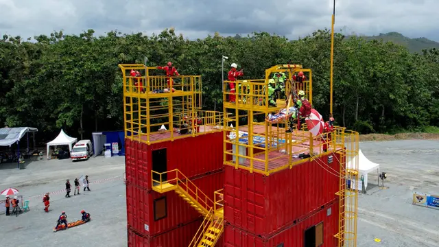ERT Putra Perkasa Abadi Sabet Juara Umum Indonesia Fire and Rescue Challenge