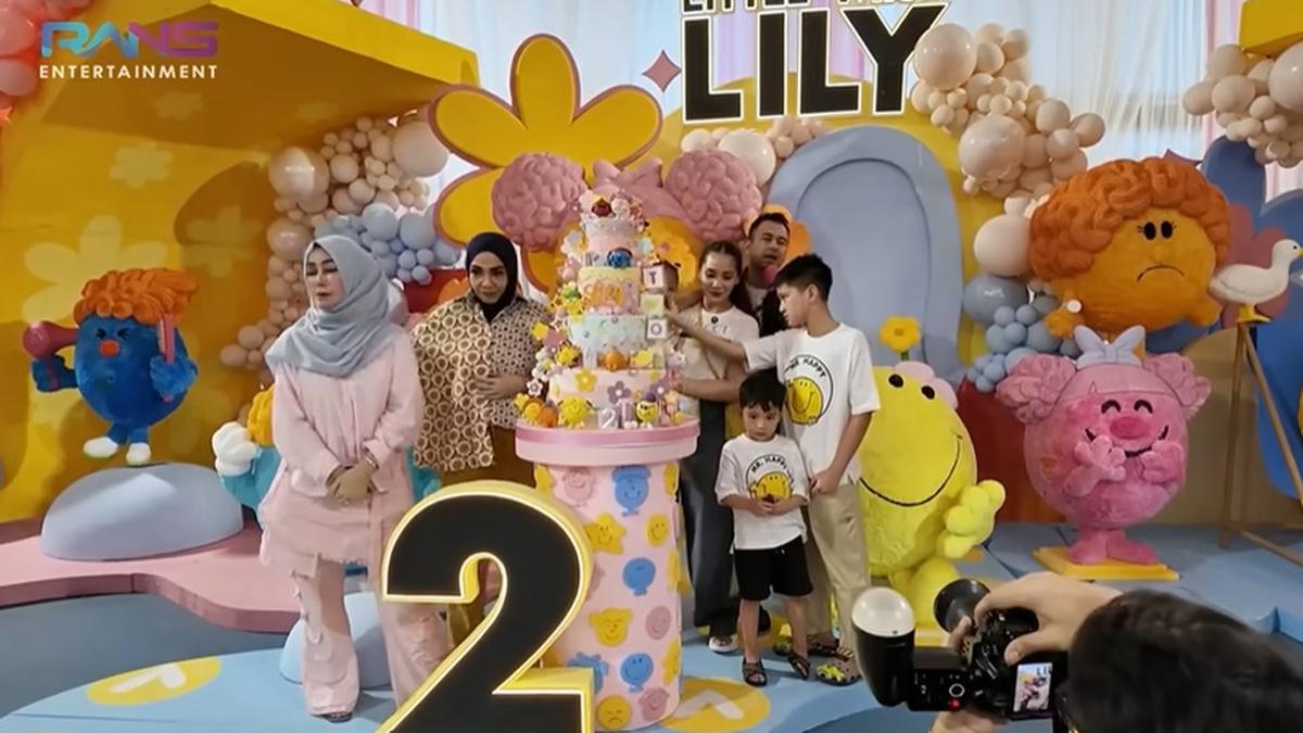 Potret Dekorasi Perayaan Ultah ke-2 Lily Anak Angkat Raffi Gigi, Digelar Super Mewah