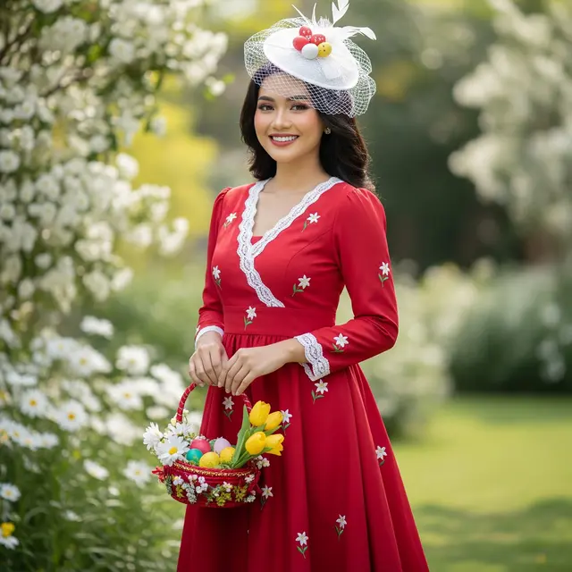 warna baju paskah (Image by Gemini AI)