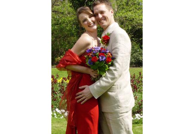 Adele dan Bruce saat menikah | Foto: copyright dailymail.co.uk