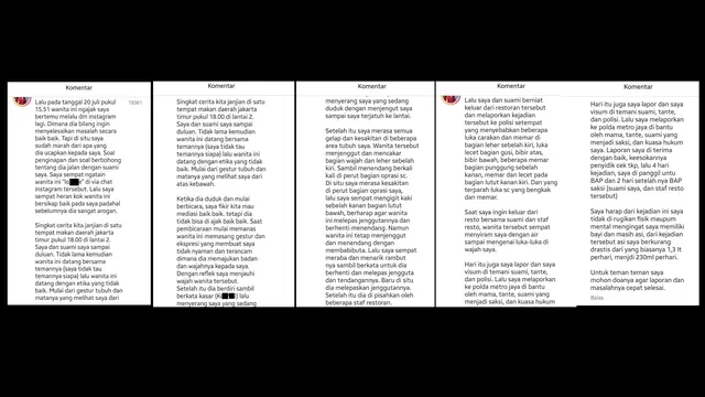 Selebgram Afifah Riyad Ceritakan Penganiayaan