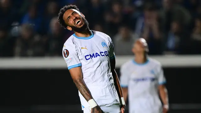 Foto: Reaksi Pemain Marseille Setelah Babak Belur Dihajar Atalanta, La Dea Tantang Leverkusen di Final Liga Europa