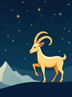 logo ramalan zodiak capricorn (sumber: AI generated)