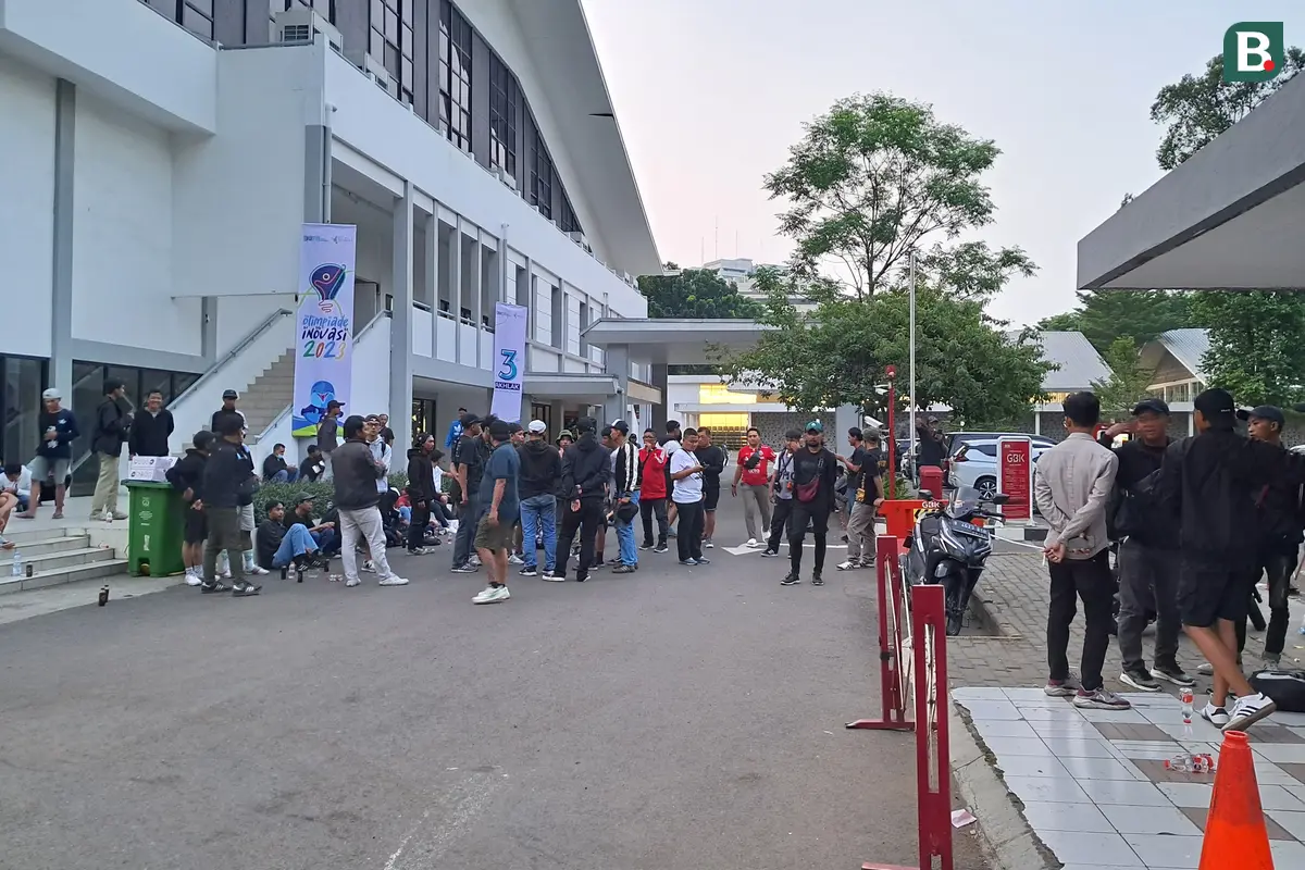 FOTO Penonton Jelang Persija Vs Persebaya
