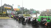 Jelang Penutupan, Jalur Puncak Didominasi Kendaraan Motor