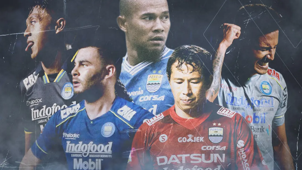Piala Menpora - Pemain Persib Bandung Leg 1 Final