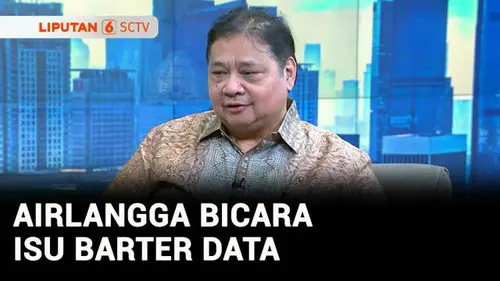  Airlangga Bantah Gunakan Data Pribadi Warga RI untuk Nego Tarif Trump