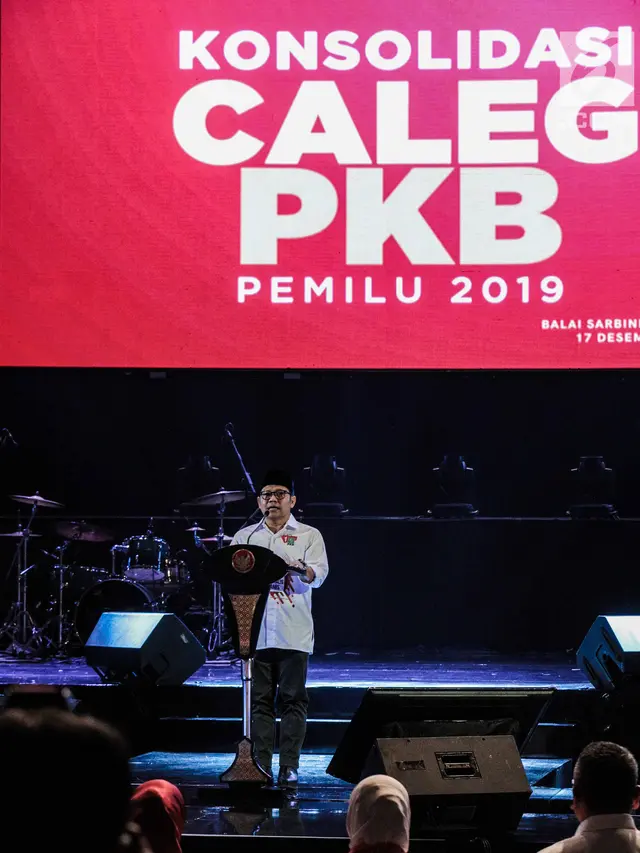 Presiden Jokowi Hadiri Konsolidasi Caleg PKB di Balai Sarbini