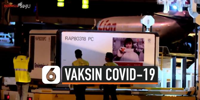 VIDEO: Detik-Detik 1,2 Juta Vaksin Corona Sinovac Tiba di Indonesia