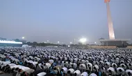 Doa Enam Agama Bergema di Monas, 100 Ribu Jemaah Hadir