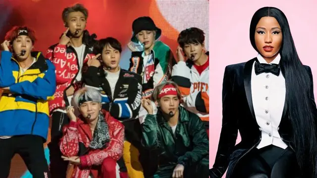 BTS dan Nicki Minaj