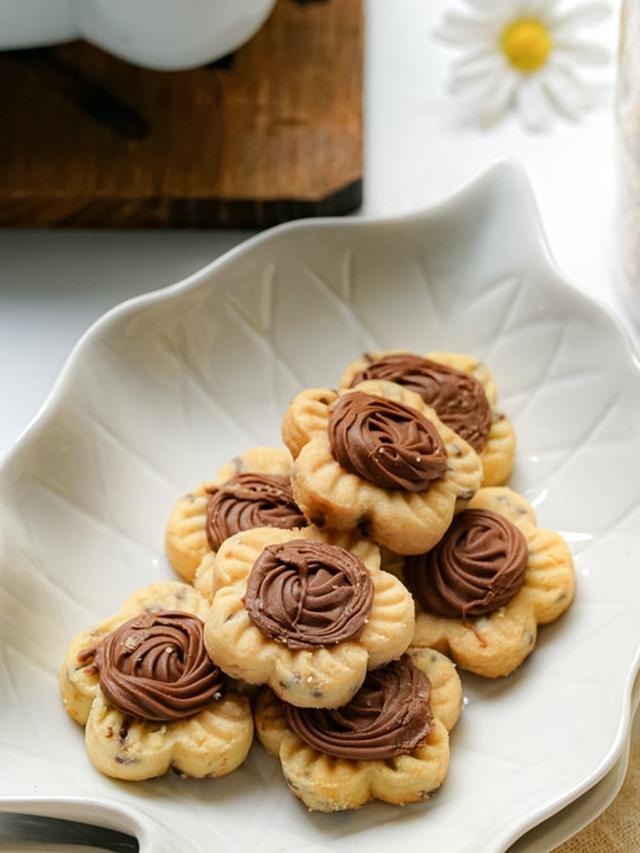 Resep Nutella Butter Cookies 1 Kg - Food Fimela.com