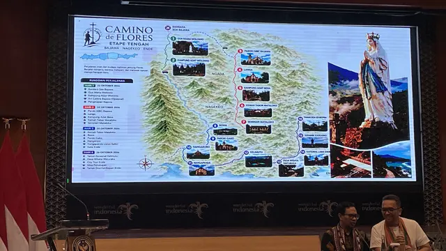 Press Conference Camino de Flores: The Sacred Journey of Flores