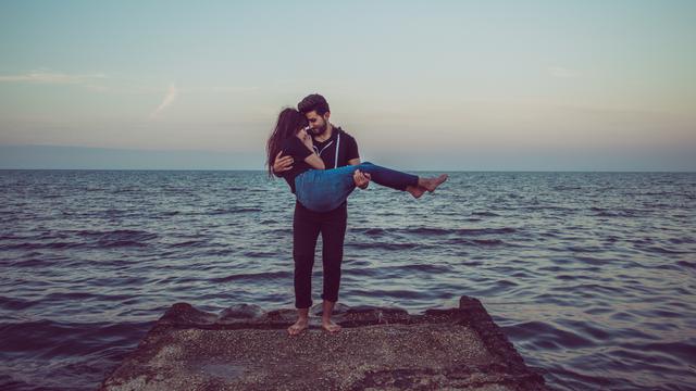 Ilustrasi pasangan kekasih, pacar, cinta