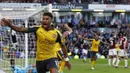 Senada dengan Liverpool, Arsenal juga berhasil tampil memukau dengan kembali meraih kemenangan. The Gunners menang 1-0 atas tim promosi, Burnley yang membawa mereka naik ke posisi tiga klasemen sementara. (Reuters/Jason Cairnduff)